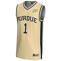 Male GameDay Greats #1 Gold Purdue Boilermakers Lightweight Basketball Jersey