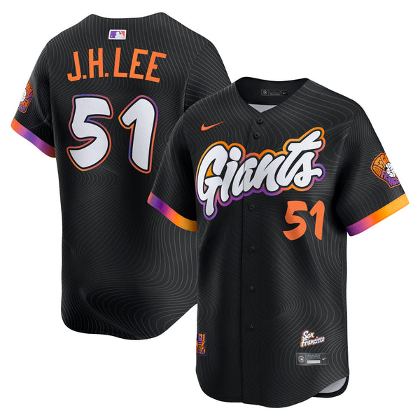San Francisco Giants Jung Hoo Lee Nike Black 2025 City Connect Limited Jersey