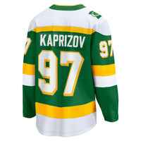 Minnesota Wild Kirill Kaprizov Fanatics Green 2023/24 Alternate Breakaway Jersey