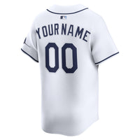 Tampa Bay Rays Nike White Home Limited Custom Jersey