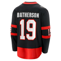 Ottawa Senators Drake Batherson Fanatics Black Home Breakaway Jersey