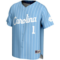 GameDay Greats #1 Carolina Blue North Carolina Tar Heels Lightweight Baseball Jersey