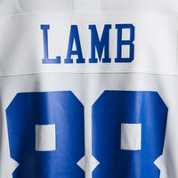 Dallas Cowboys CeeDee Lamb Nike White Game Team Jersey
