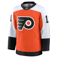 Philadelphia Flyers Travis Konecny Fanatics Burnt Orange Home Premium Jersey