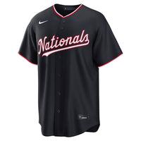 Washington Nationals James Wood Nike Navy Alternate Replica Jersey