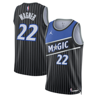 Orlando Magic Jordan Brand Statement Edition Swingman Jersey - Black - Franz Wagner