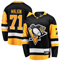 Pittsburgh Penguins Evgeni Malkin Fanatics Black Home Breakaway Jersey