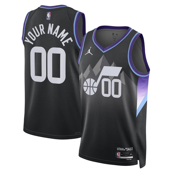 Utah Jazz Jordan NBA Statement Edition Swingman Jersey - Custom -