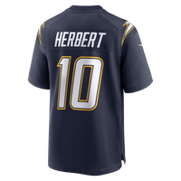 Los Angeles Chargers Justin Herbert Nike Navy Alternate Super Chargers Game Player Jersey