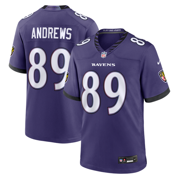 Baltimore Ravens Mark Andrews Nike Purple Team Game Jersey