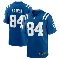Indianapolis Colts Tyler Warren Nike Royal Team Game Jersey
