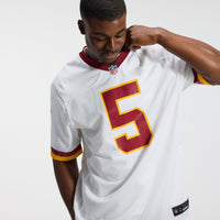 Washington Commanders Jayden Daniels Nike White Game Super Bowl Era Jersey
