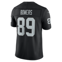 Las Vegas Raiders Brock Bowers Nike Black Team Vapor F.U.S.E. Stitched Limited Jersey