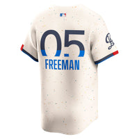 Los Angeles Dodgers Freddie Freeman Nike Cream City Connect Limited Player Jersey