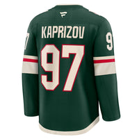 Minnesota Wild Kirill Kaprizov Fanatics Green Home Premium Jersey