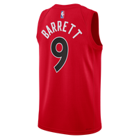 Toronto Raptors Nike Icon Edition Swingman Jersey - Red - RJ Barrett