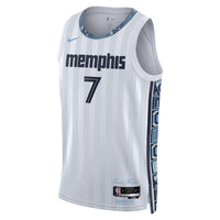 Memphis Grizzlies Nike 2025/26 City Edition Swingman Jersey - Gray - Santi Aldama