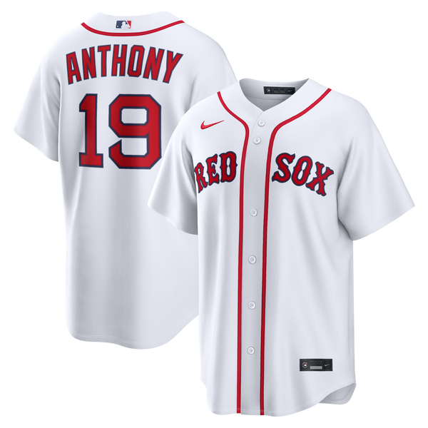 Boston Red Sox Roman Anthony Nike White Home Replica Jersey