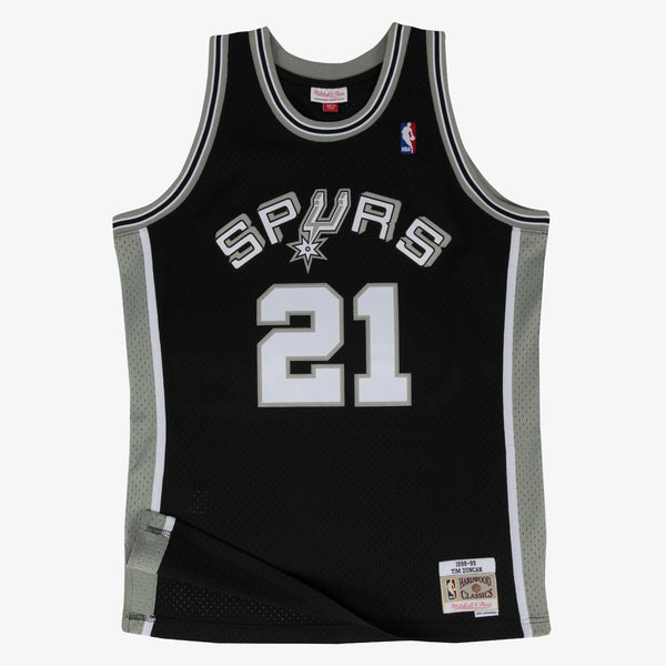 San Antonio Spurs Mitchell & Ness Swingman Jersey Road Tim Duncan 1998-99