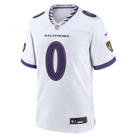 Baltimore Ravens Roquan Smith Nike White Game Jersey