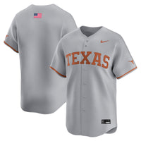Nike Gray Texas Longhorns Alternate Limited Baseball Jersey