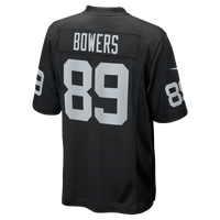 Las Vegas Raiders Brock Bowers Nike Black Player Game Jersey