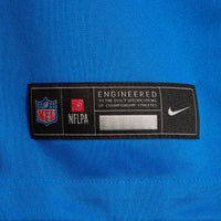 Detroit Lions Nike Blue Alternate Custom Game Jersey