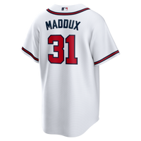 Atlanta Braves Greg Maddux Nike White Home Retired Player Replica Jersey