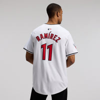 Cleveland Guardians Jose Ramirez Nike White Home Limited Player Jersey