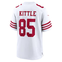 San Francisco 49ers George Kittle Nike White Player Game Jersey