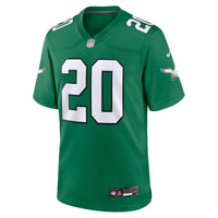 Philadelphia Eagles Brian Dawkins Nike Kelly Green Alternate Retired Player Game Jersey