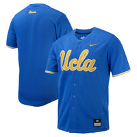 Nike Blue UCLA Bruins Replica Full-Button Baseball Jersey