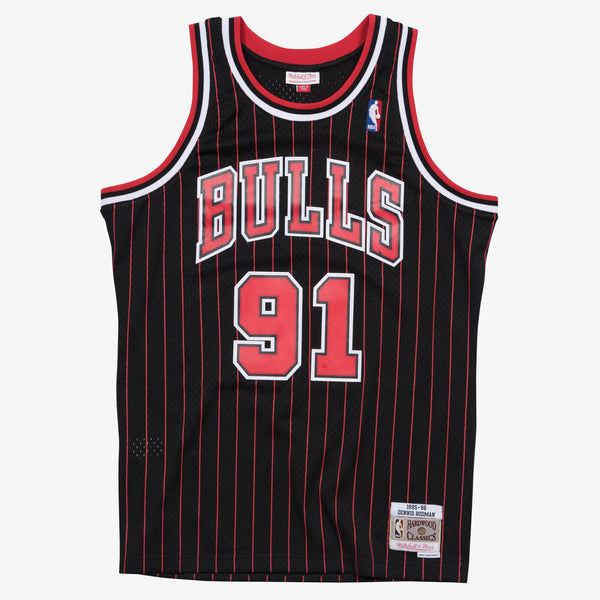 Chicago Bulls Mitchell & Ness Swingman Jersey Alternate Dennis Rodman 1995-96