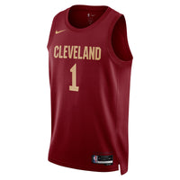 Cleveland Cavaliers Nike Icon Edition Swingman Jersey - Maroon - Max Strus