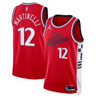 LA Clippers Jordan Brand Statement Edition Swingman Jersey - Red - Nick Martinelli -