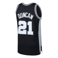 Mitchell & Ness Tim Duncan Black San Antonio Spurs 1998-99 Hardwood Classics Swingman Jersey