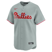 Philadelphia Phillies Bryce Harper Nike Gray Road Limited Player Jersey