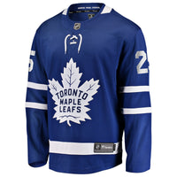 Toronto Maple Leafs Brandon Carlo Fanatics Blue Home Breakaway Jersey