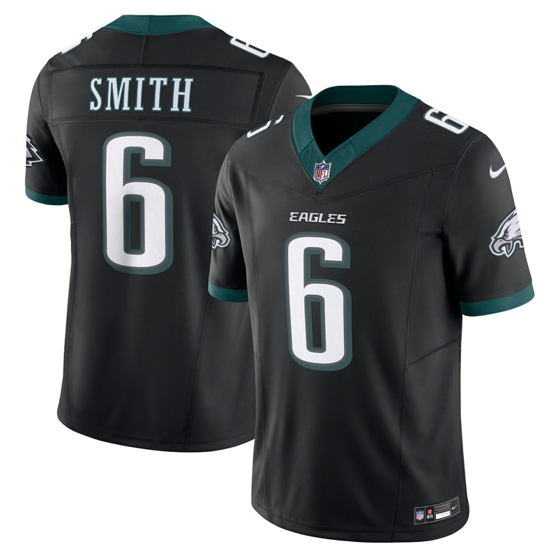Philadelphia Eagles DeVonta Smith Nike Black Alternate Vapor F.U.S.E. Limited Jersey