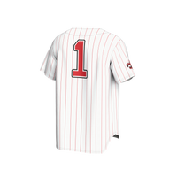 GameDay Greats White #1 Louisiana Ragin' Cajuns Lightweight Baseball Fashion Jersey