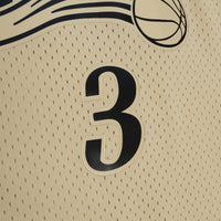 Philadelphia 76ers Mitchell & Ness Allen Iverson 2000 Swingman Jersey - Khaki