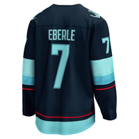 Seattle Kraken Jordan Eberle Fanatics Navy Home Breakaway Player Jersey