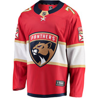 Florida Panthers Niko Mikkola Fanatics Red Premier Breakaway Player Jersey