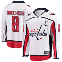 Washington Capitals Alexander Ovechkin Fanatics White Breakaway Jersey