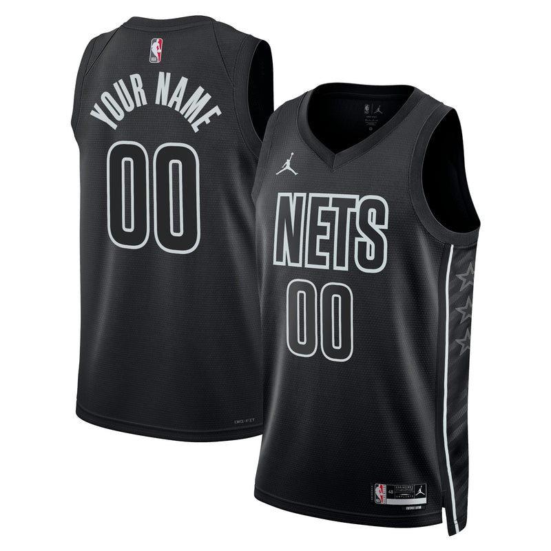 Brooklyn Nets Jordan Statement Swingman Jersey - Custom
