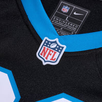 Carolina Panthers Nike Black Custom Game Jersey