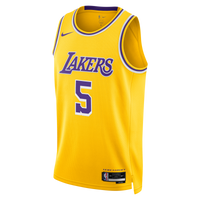 Los Angeles Lakers Nike Icon Edition Swingman Jersey - Gold - Quentin Grimes