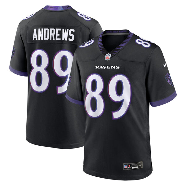 Baltimore Ravens Mark Andrews Nike Black Alternate Game Jersey
