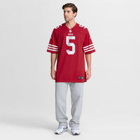 San Francisco 49ers Mike Evans Nike Scarlet Game Jersey