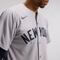 New York Yankees Aaron Judge Nike Gray Road Limited Player Jersey